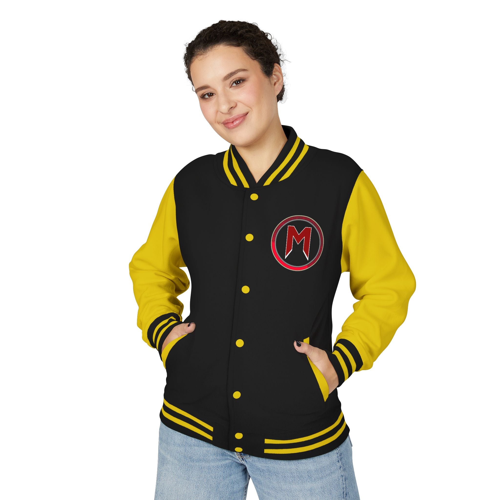 Letterman Jacket with Peace Design