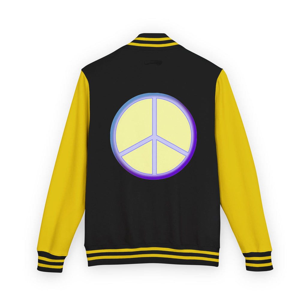 Letterman Jacket with Peace Design