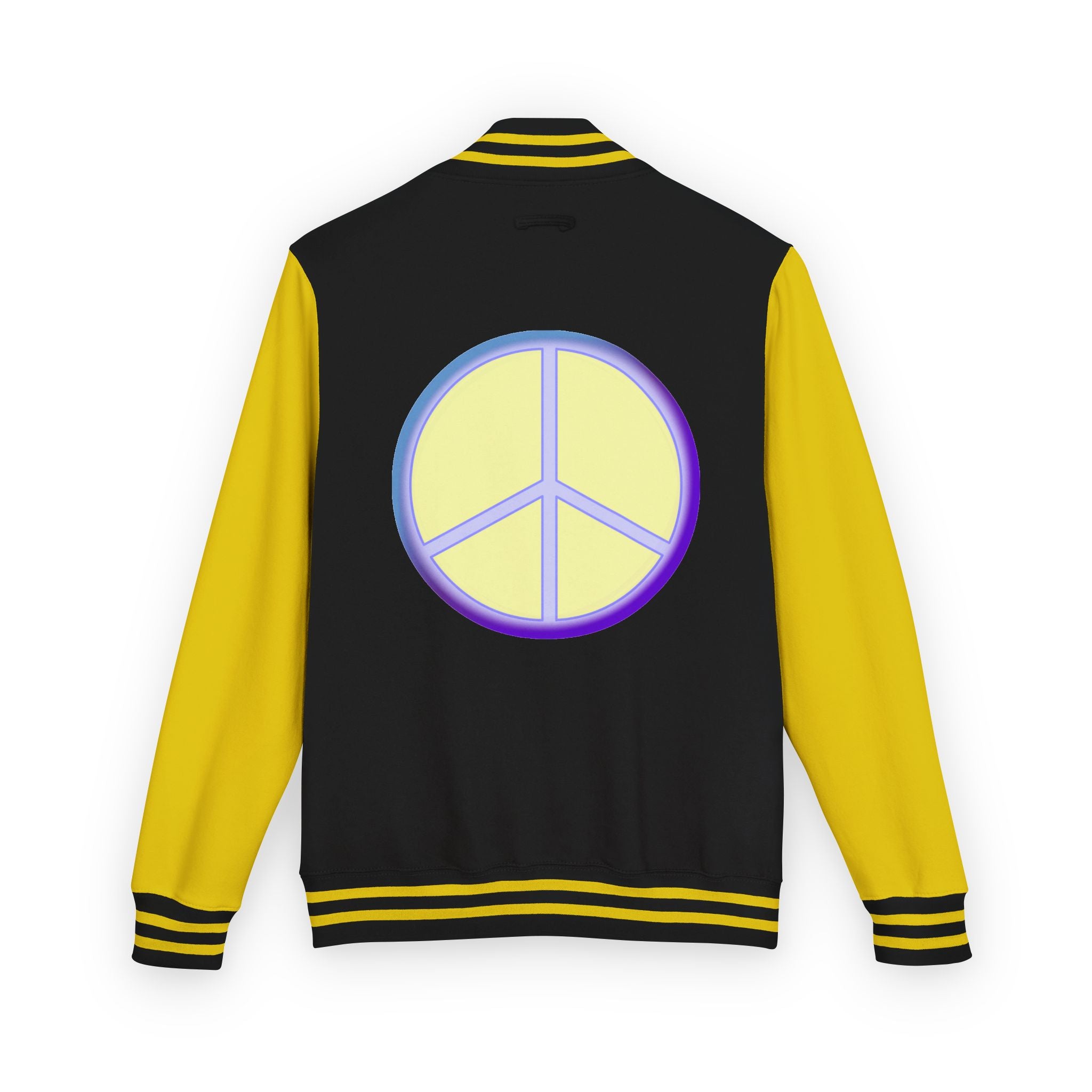 Letterman Jacket with Peace Design