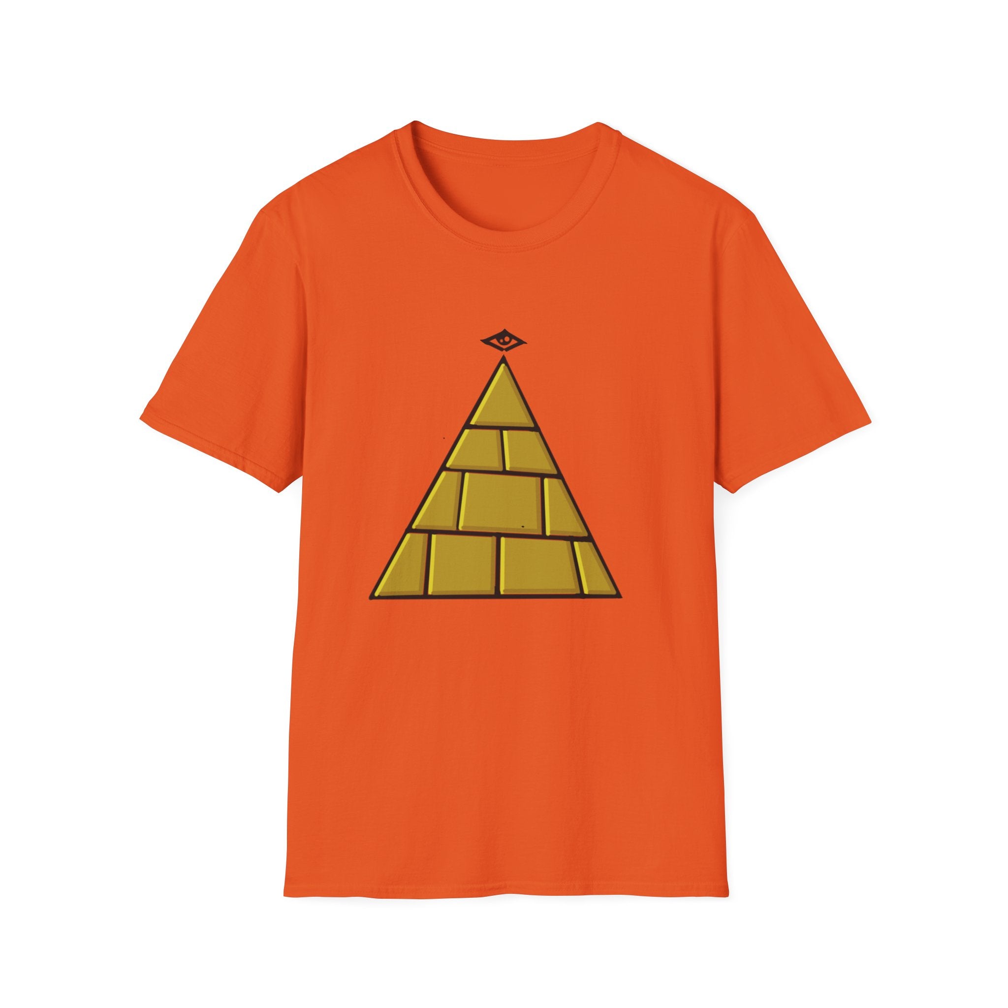 All-Seeing Eye Pyramid T-Shirt — Minimal Occult Graphic Tee