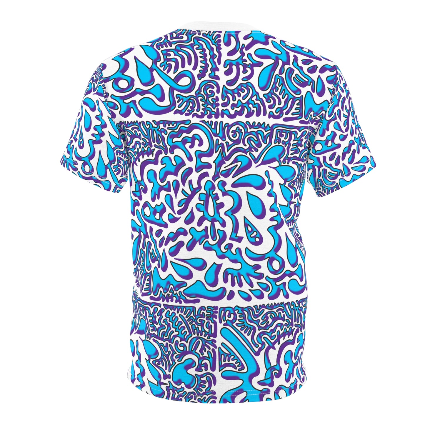 Blue Abstract Unisex T-shirt