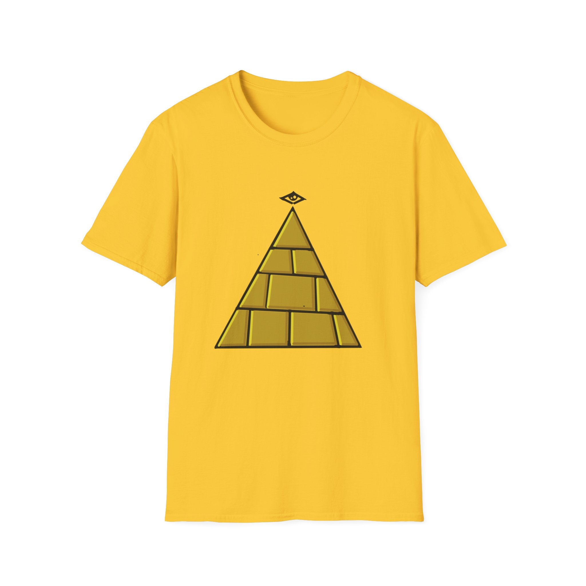All-Seeing Eye Pyramid T-Shirt — Minimal Occult Graphic Tee