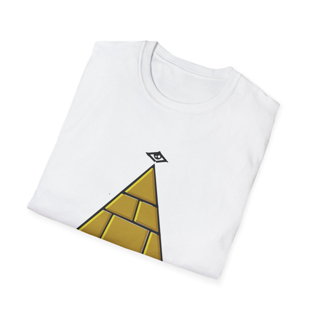 All-Seeing Eye Pyramid T-Shirt — Minimal Occult Graphic Tee