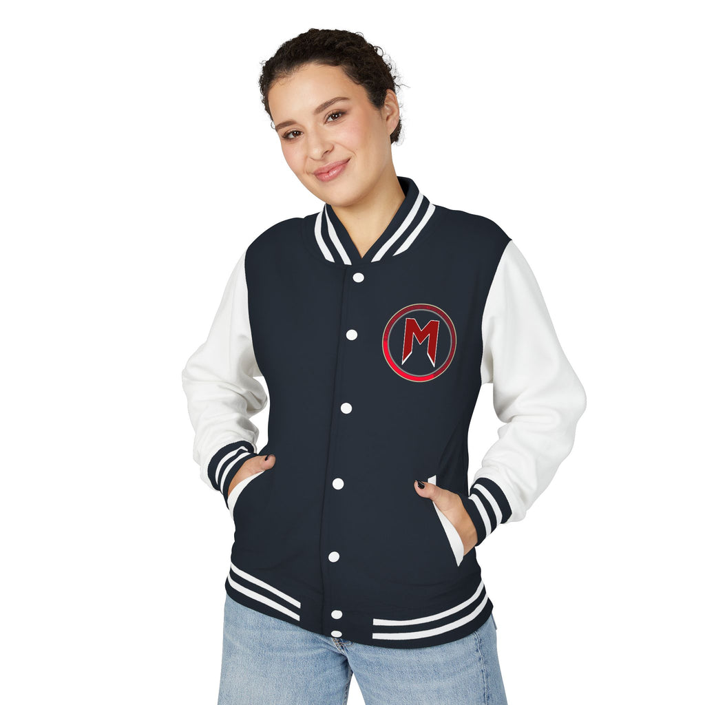 Letterman Jacket with Peace Design