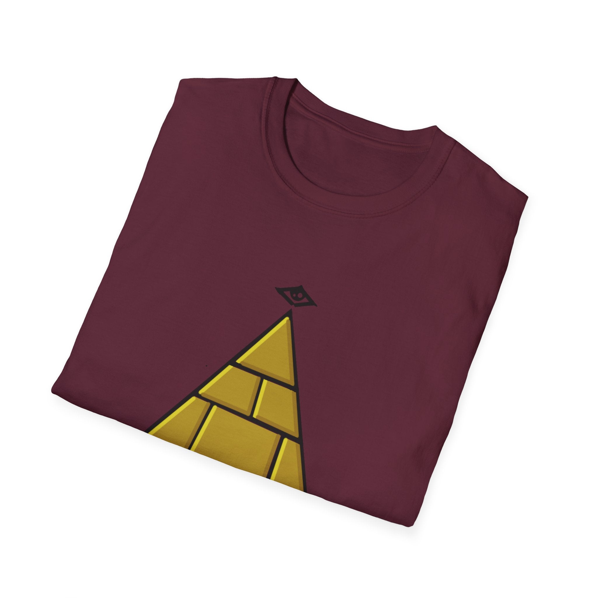 All-Seeing Eye Pyramid T-Shirt — Minimal Occult Graphic Tee