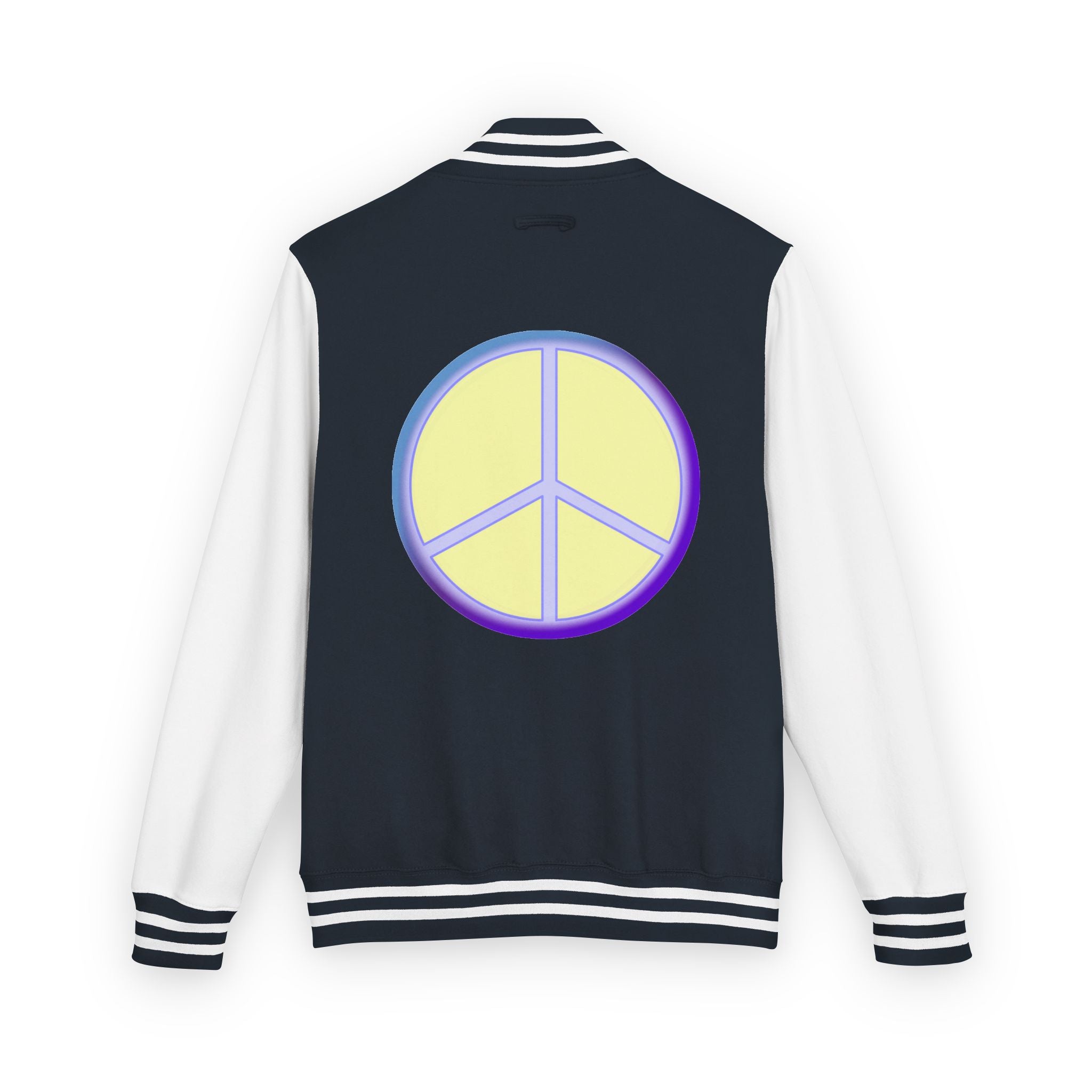 Letterman Jacket with Peace Design