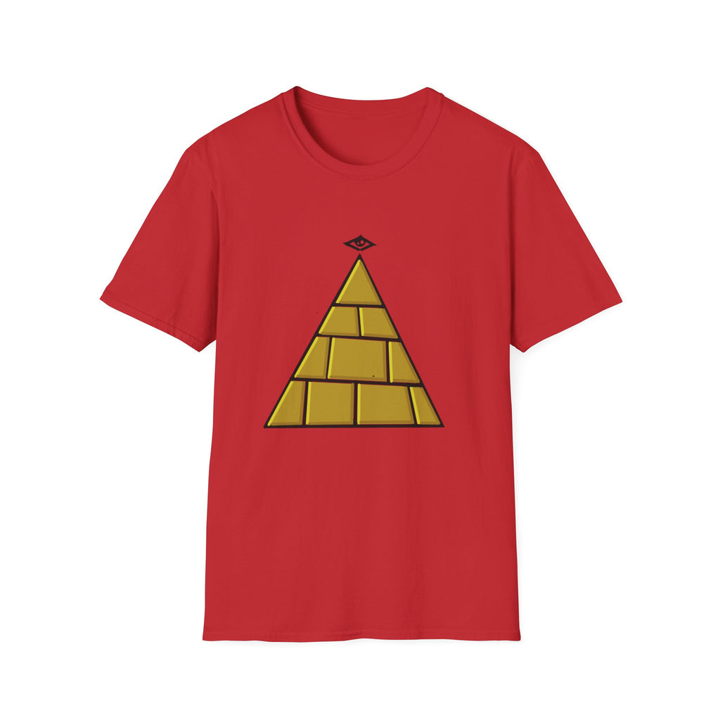 All-Seeing Eye Pyramid T-Shirt — Minimal Occult Graphic Tee