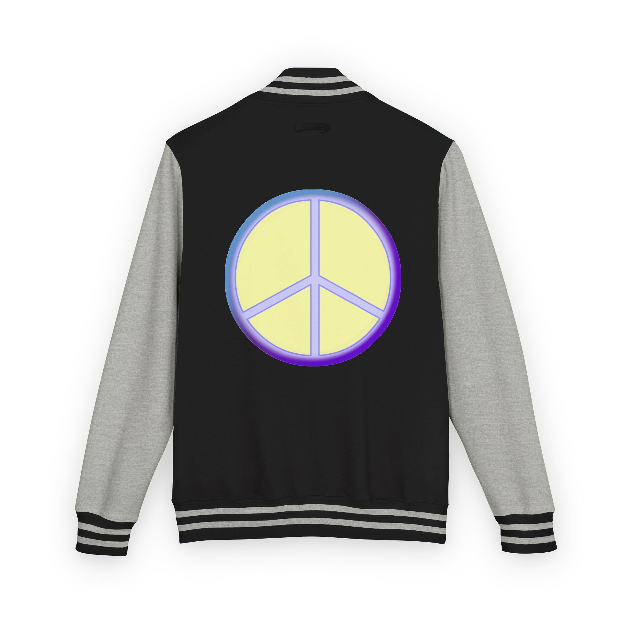 Letterman Jacket with Peace Design