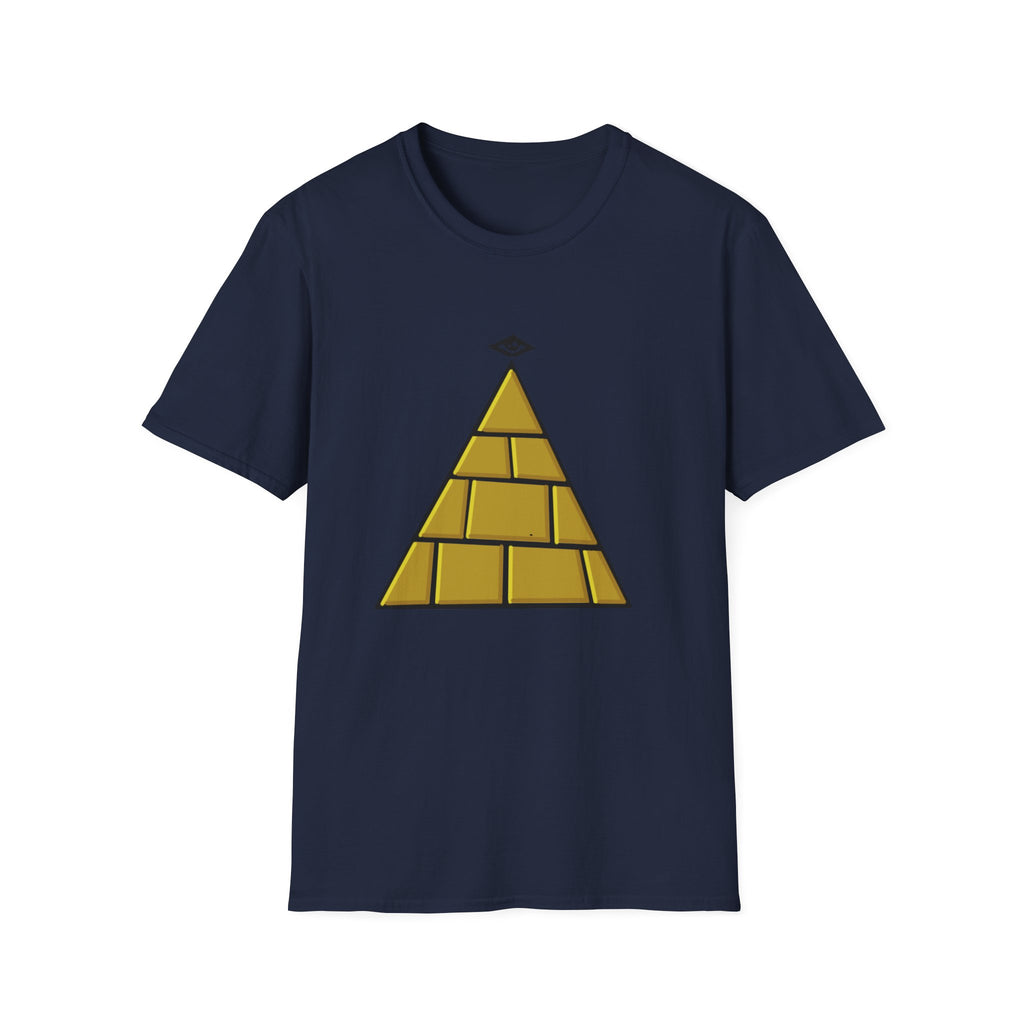 All-Seeing Eye Pyramid T-Shirt — Minimal Occult Graphic Tee