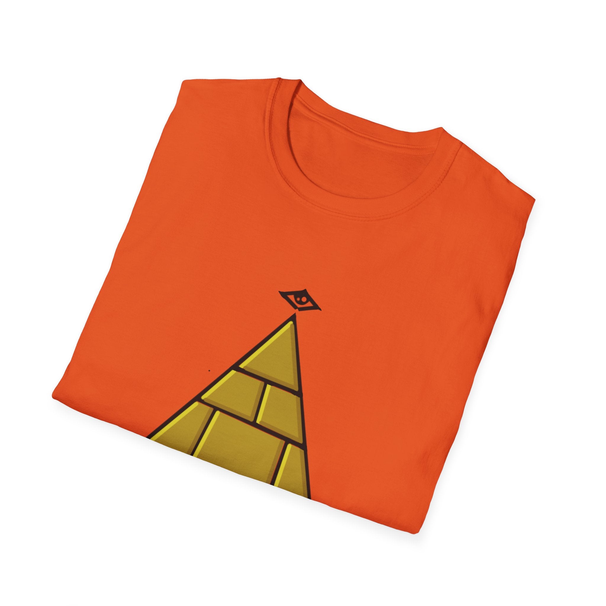 All-Seeing Eye Pyramid T-Shirt — Minimal Occult Graphic Tee