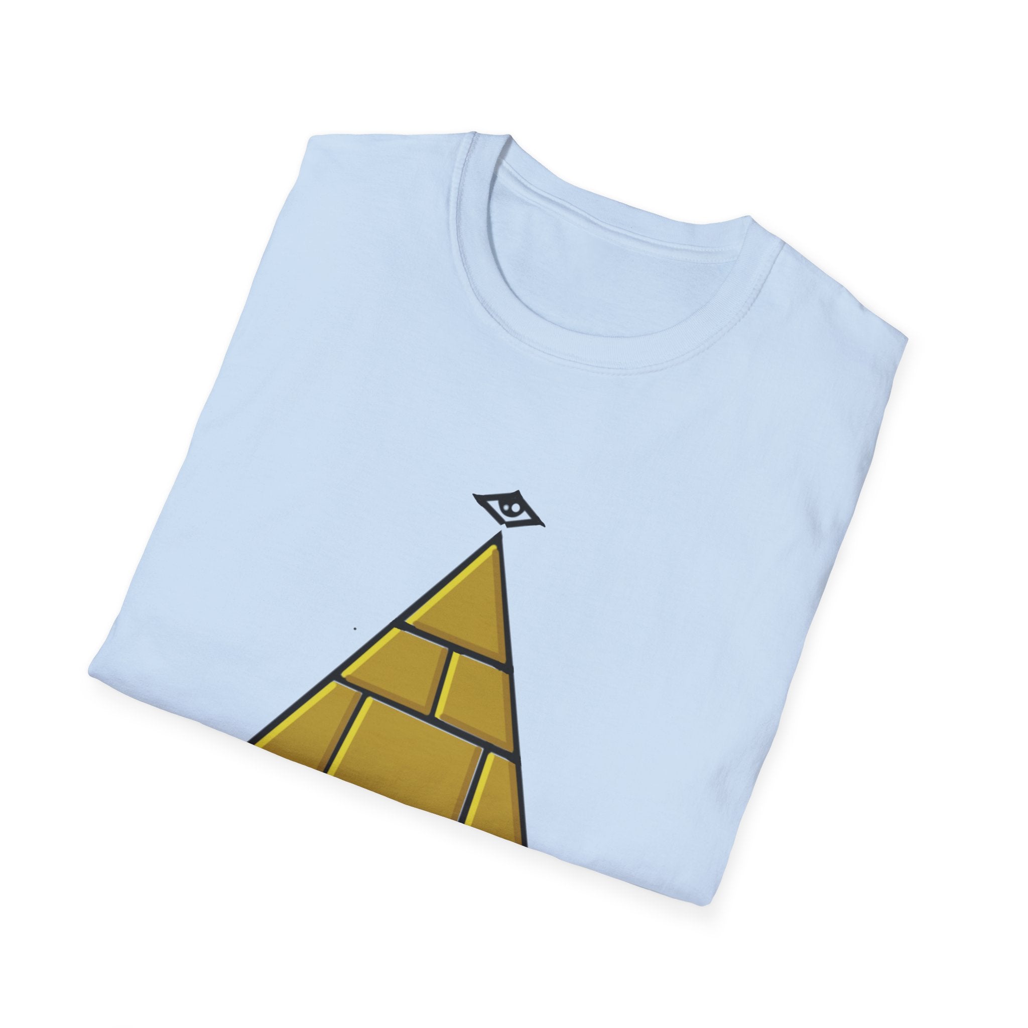 All-Seeing Eye Pyramid T-Shirt — Minimal Occult Graphic Tee