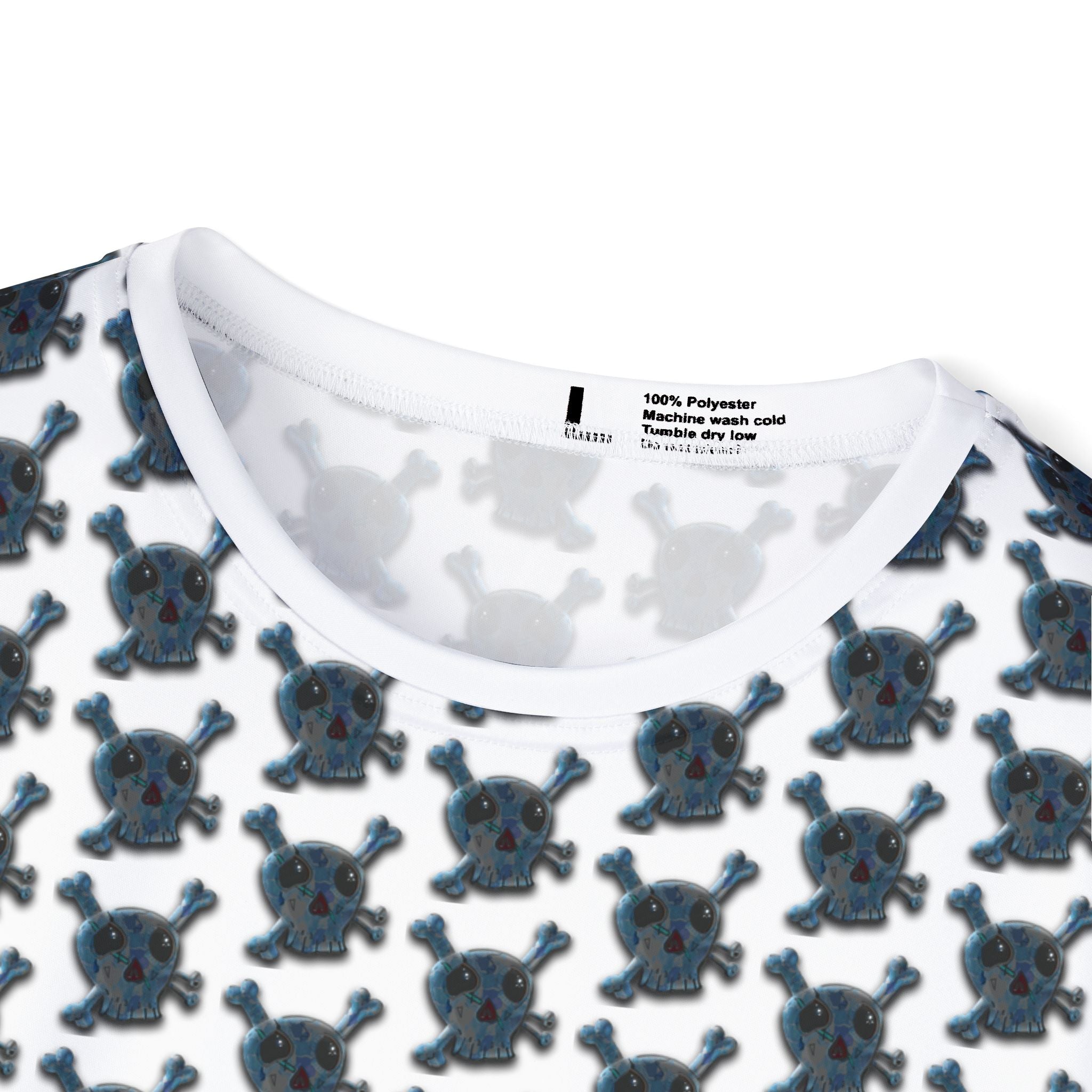 Sports Jersey with Skull Design