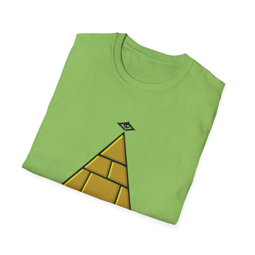 All-Seeing Eye Pyramid T-Shirt — Minimal Occult Graphic Tee