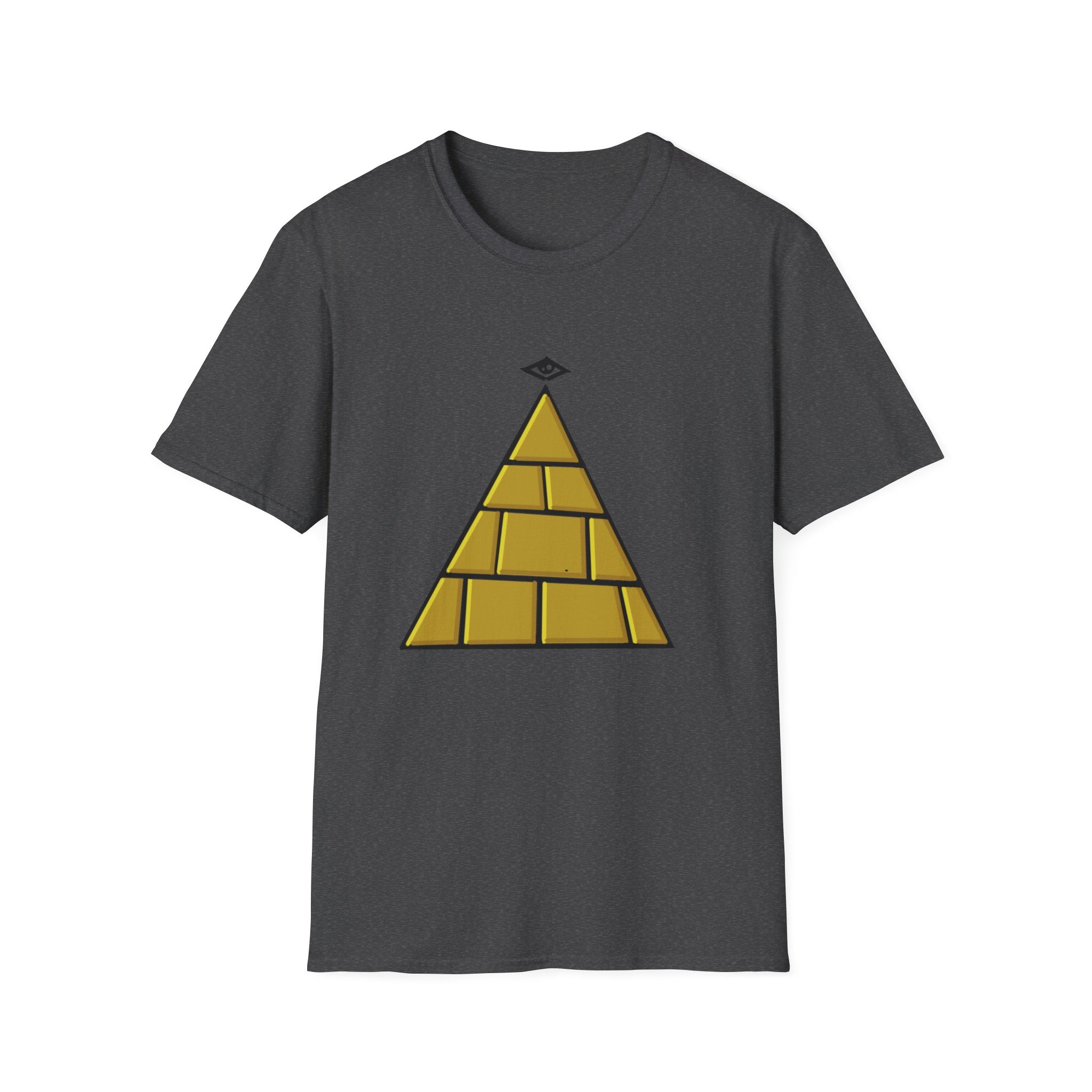 All-Seeing Eye Pyramid T-Shirt — Minimal Occult Graphic Tee