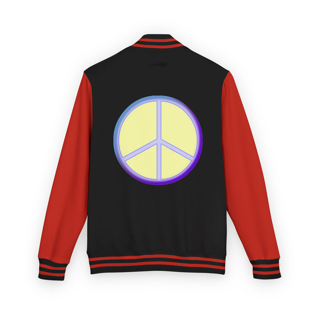 Letterman Jacket with Peace Design