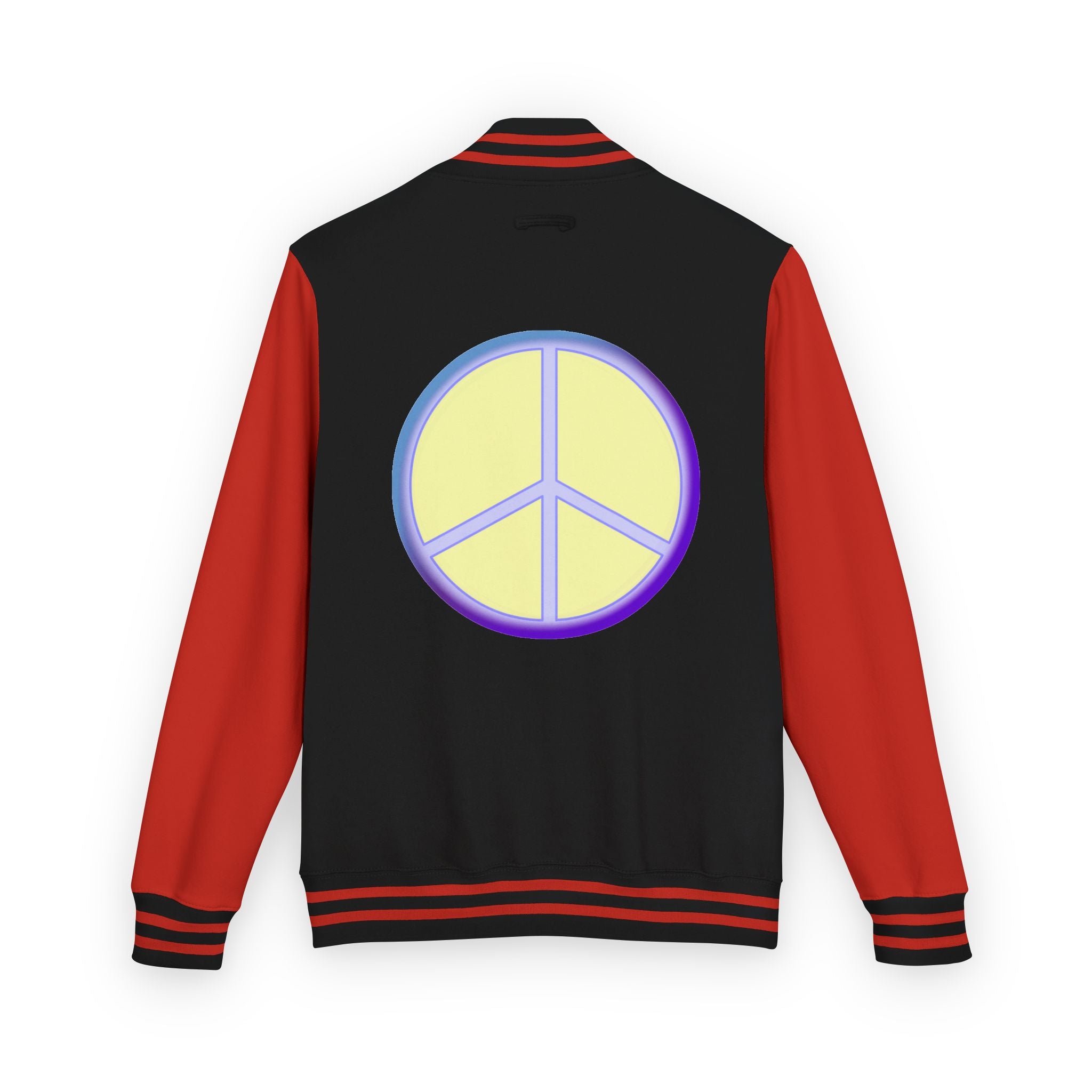Letterman Jacket with Peace Design