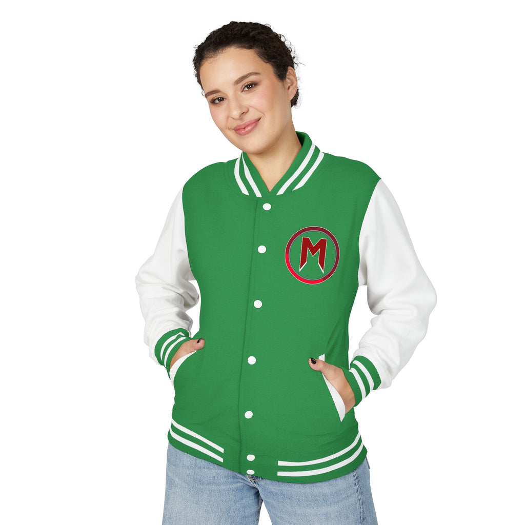 Letterman Jacket with Peace Design