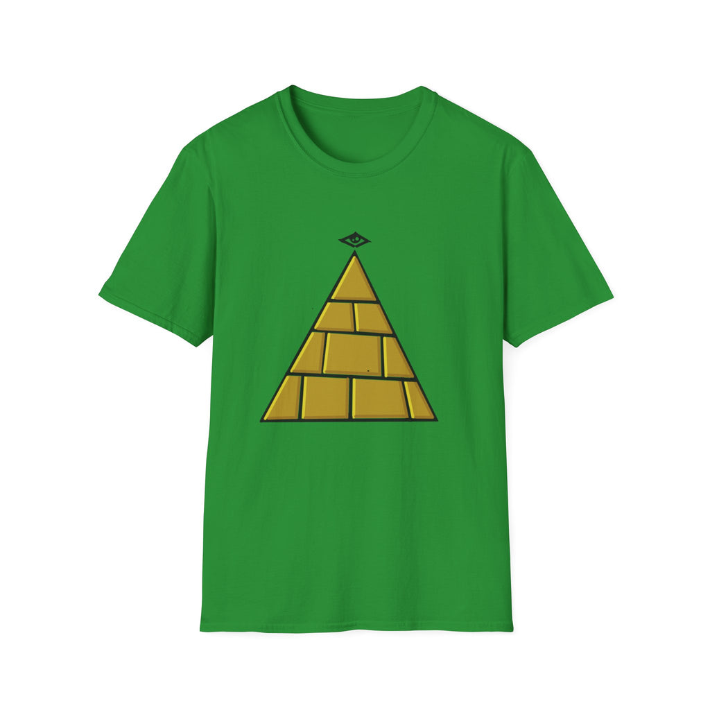 All-Seeing Eye Pyramid T-Shirt — Minimal Occult Graphic Tee