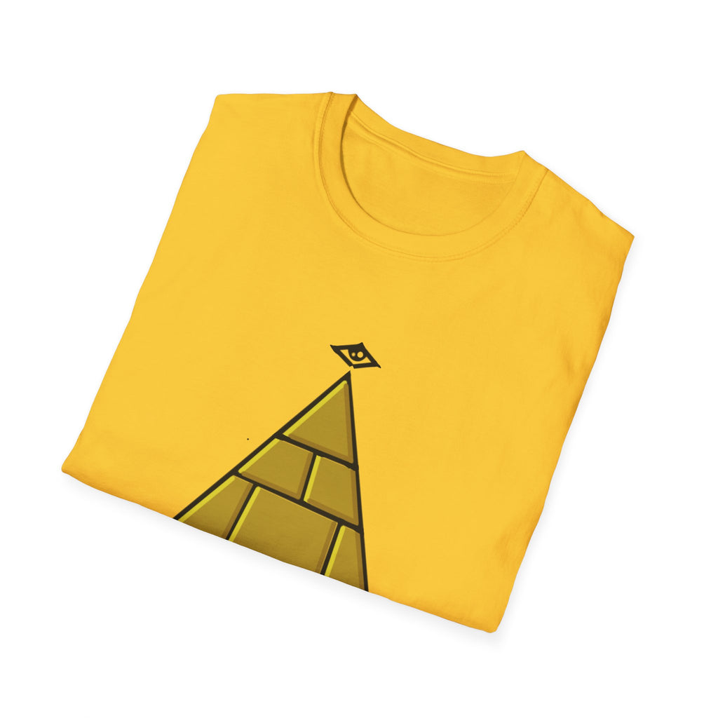 All-Seeing Eye Pyramid T-Shirt — Minimal Occult Graphic Tee