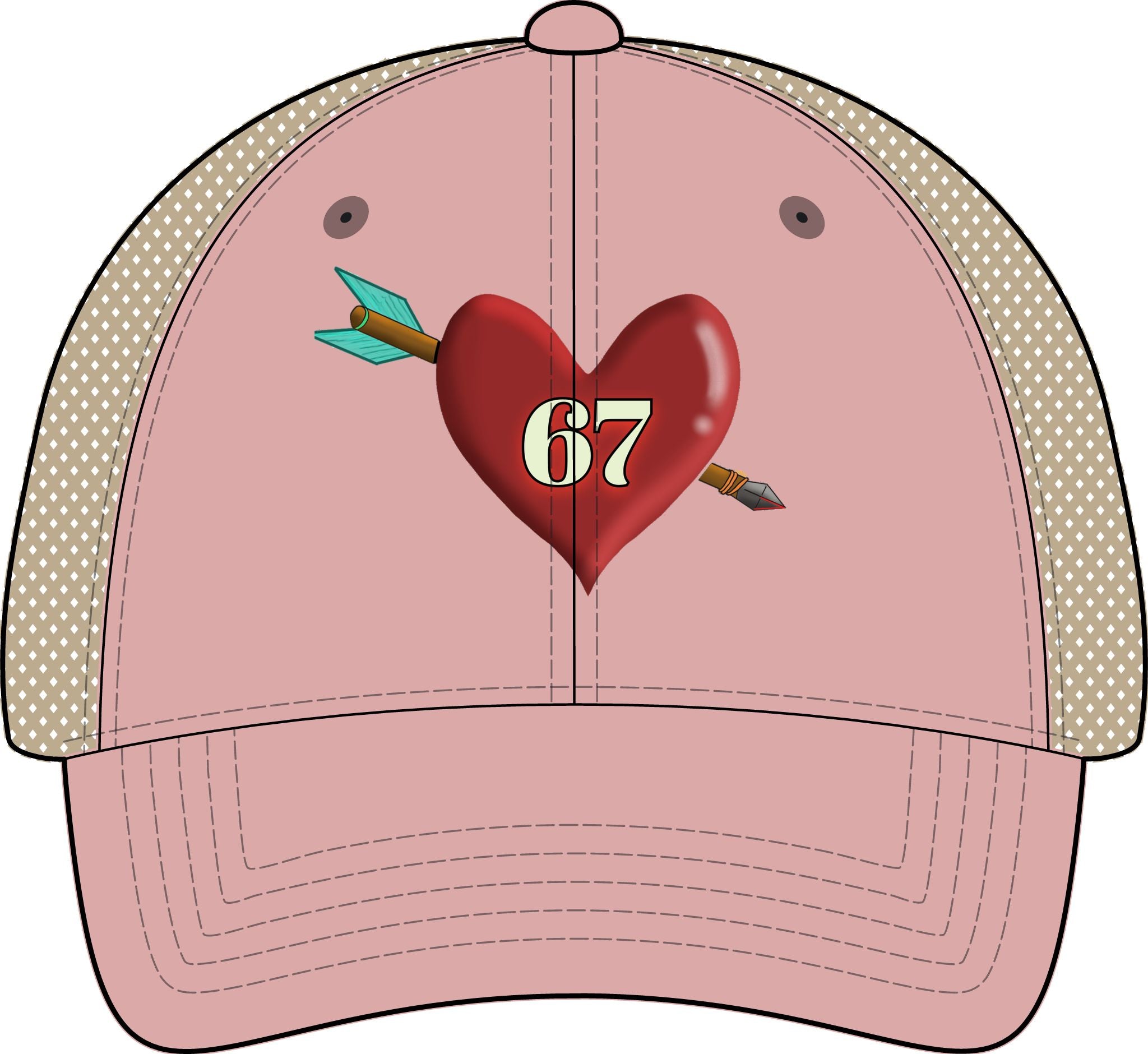 Women's Washed Mesh-Back Cap