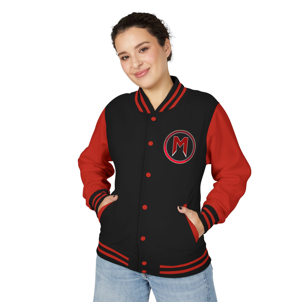 Letterman Jacket with Peace Design