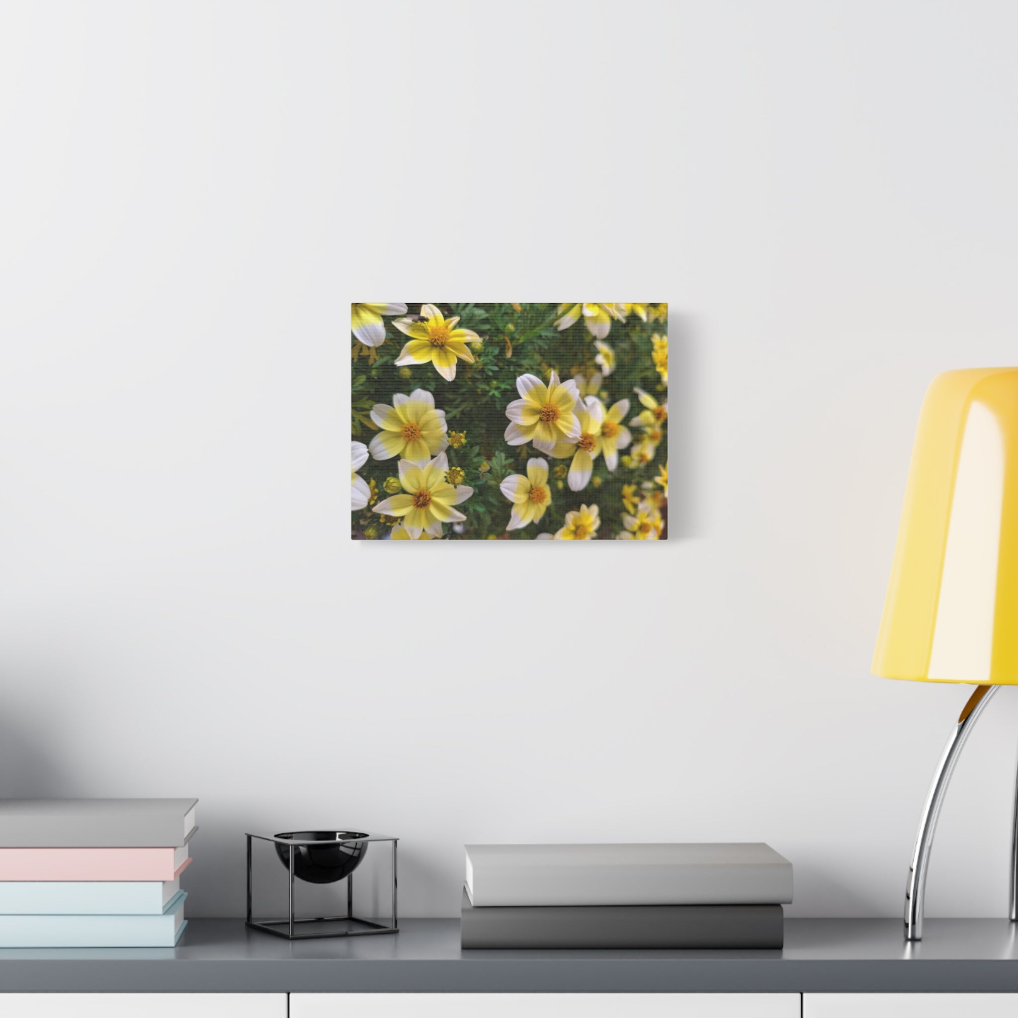 Floral Field Matte Canvas Print — Stretched 1.25"