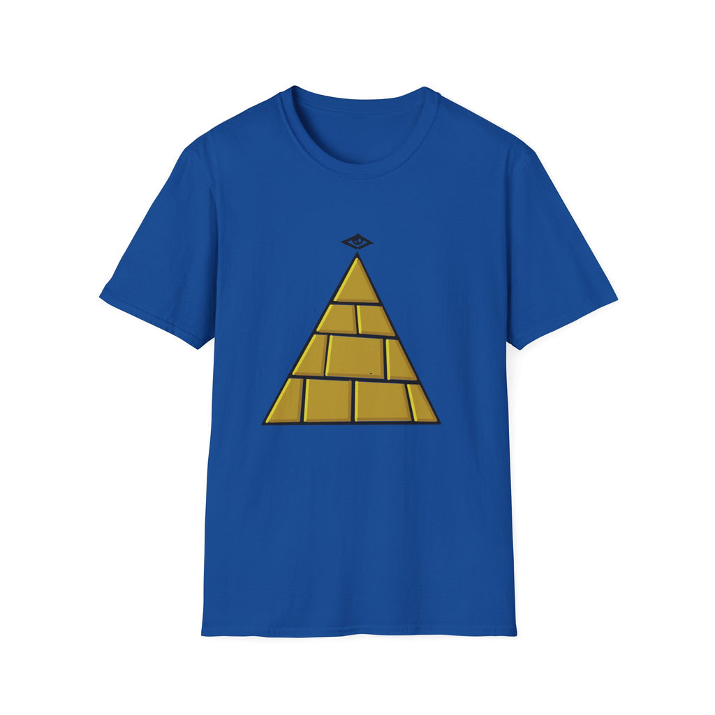 All-Seeing Eye Pyramid T-Shirt — Minimal Occult Graphic Tee