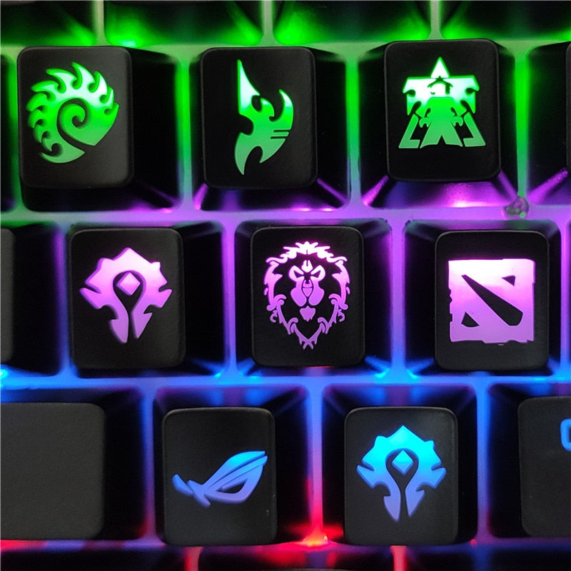 Key Button World of Warcraft DOTA key caps