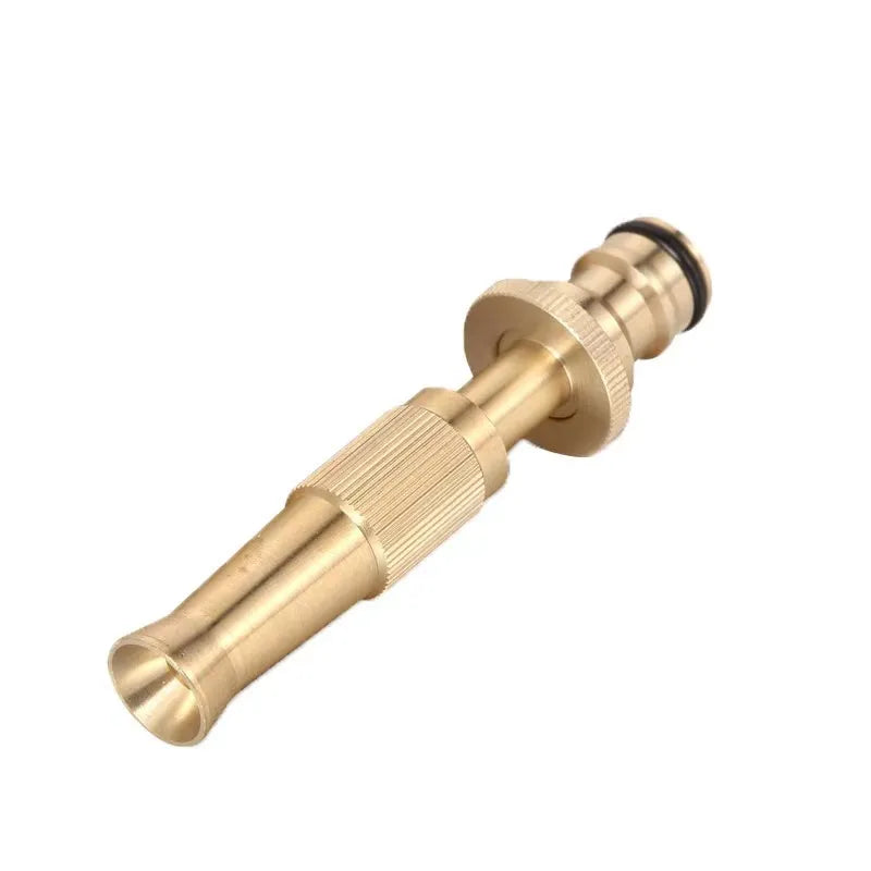 Brass Quick Waterstop Connector Car Wash Water Gun G1/2 G3/4 Garden Irrigation Hose Copper Connector Kit