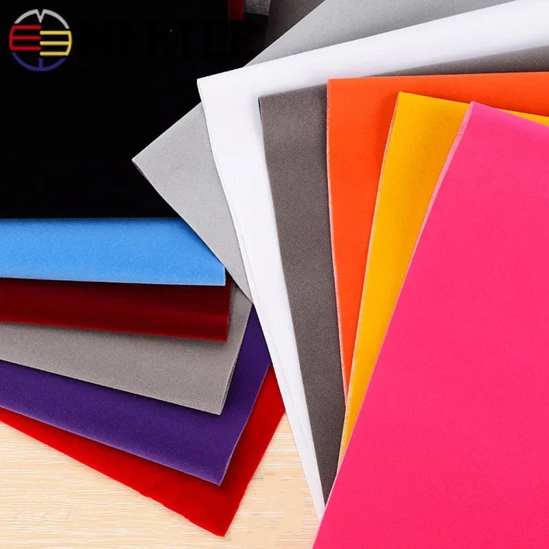 50/100*150cm Self-adhesive Suede Fabric - 1.2mm Thick, Adhesive Synthetic Leather Sticker for Car Interior Decoration