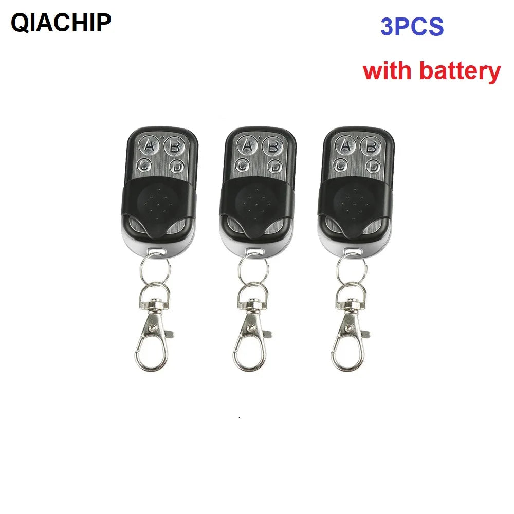 5pcs/10pcs 433MHz 4CH Remote Control Duplicator for Car Key, Garage Door, Gate Opener - Electronic Gate Control