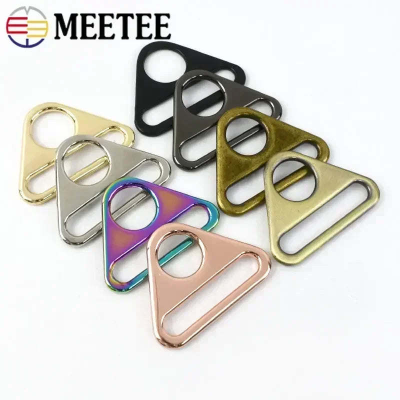 20Pcs Metal Buckle Set - Adjustable Clasps for Bag Straps, Rings (20/25/32/38/50MM)