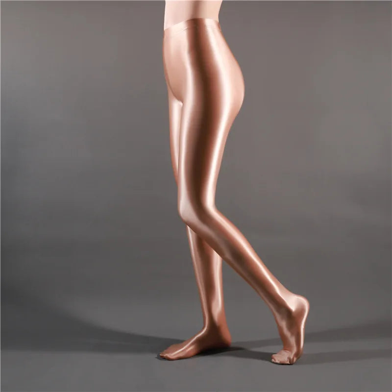 NEW Glossy Opaque Leggings Shiny High Waist Tights Sexy Stockings Yoga Pants Training Women Sports Leggings Fitness