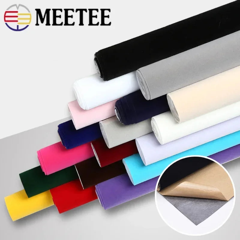 50/100*150cm Self-adhesive Suede Fabric - 1.2mm Thick, Adhesive Synthetic Leather Sticker for Car Interior Decoration